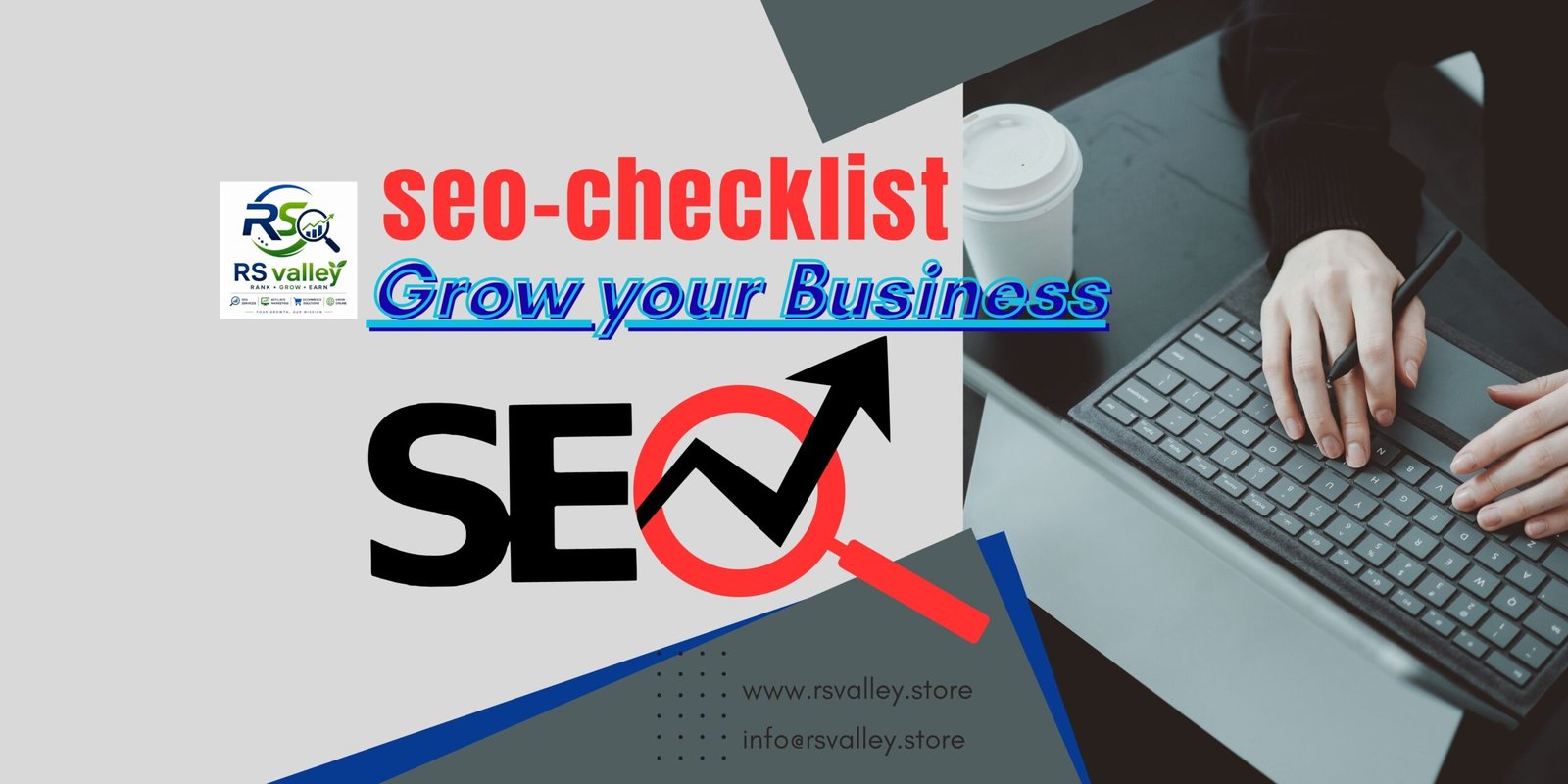 Complete SEO checklist for optimizing a website and improving search engine rankings.