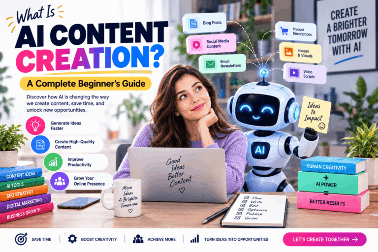 What Is AI Content Creation? Beginner's Guide