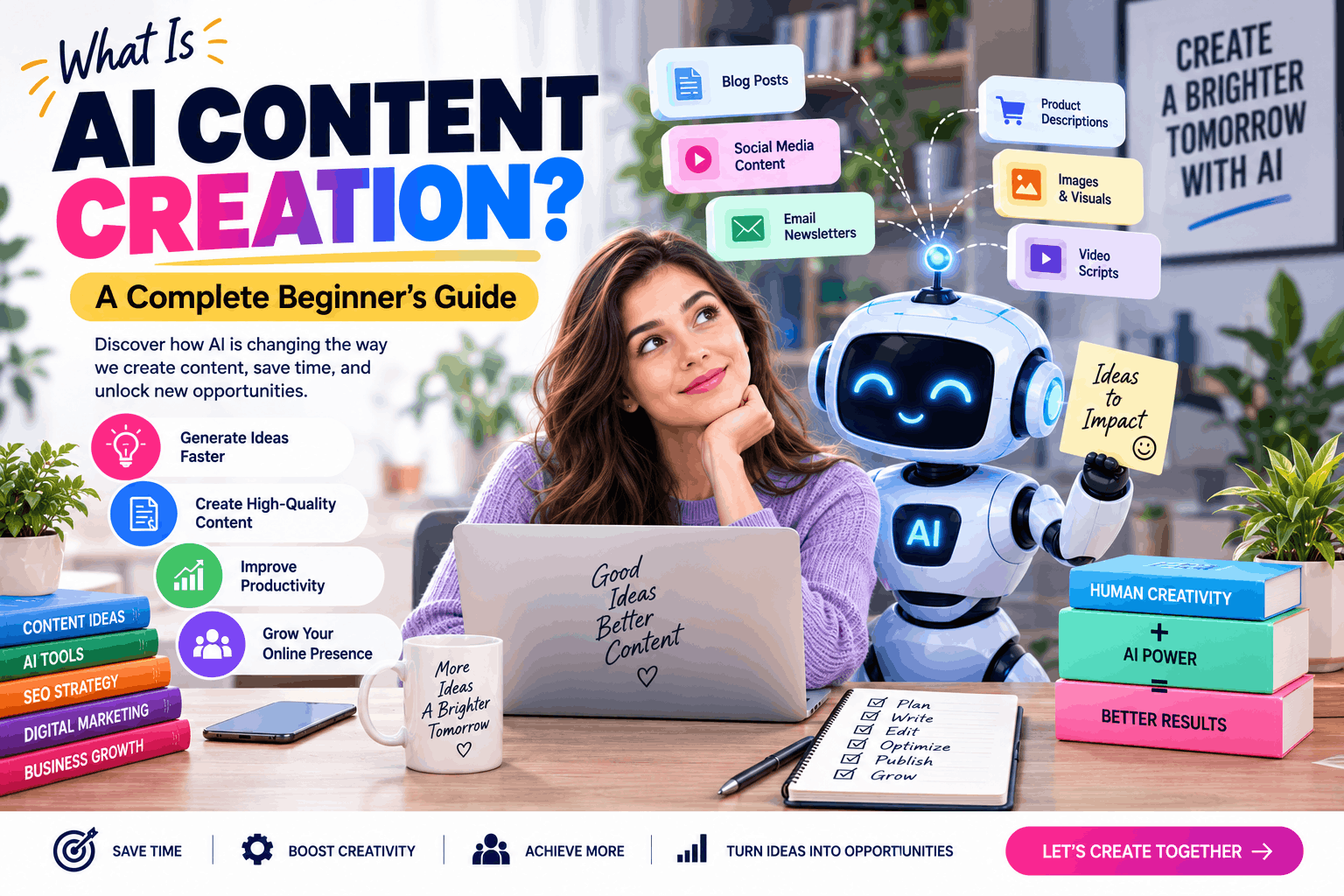 What Is AI Content Creation? Beginner's Guide