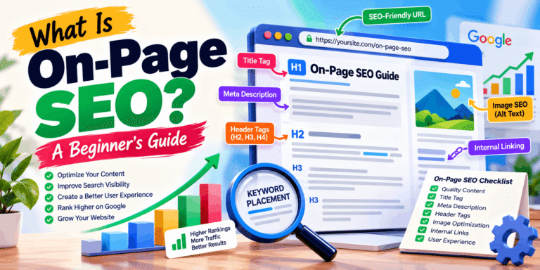 what is on-page SEO